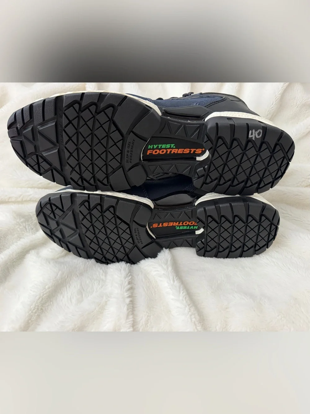 Hytest FootRests 2.0 Safety Shoes - Navy - Size 15 - New without Box/Tags